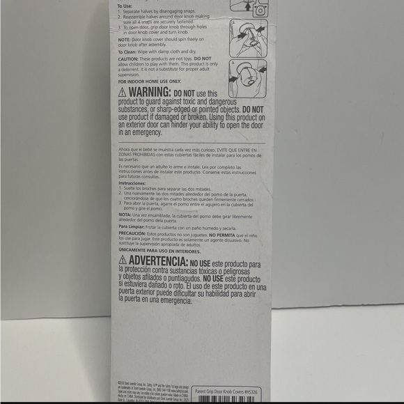 NIB Baby Proofing - Door Knob Covers, Power Strip Covers, Furniture Straps - Picture 7 of 15